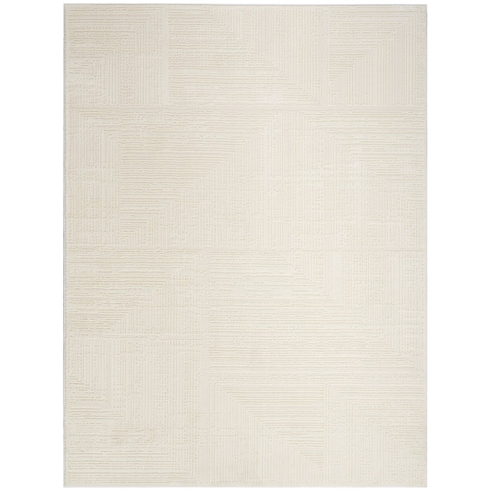 Photos - Doormat Nourison 7'10"x9'10" Sustainable Trends Modern Farmhouse Woven Area Rug Iv 