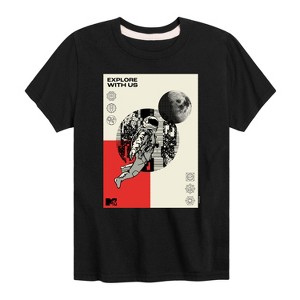 Boys' - MTV - Explore With Us Short Sleeve Graphic T-Shirt - 1 of 3