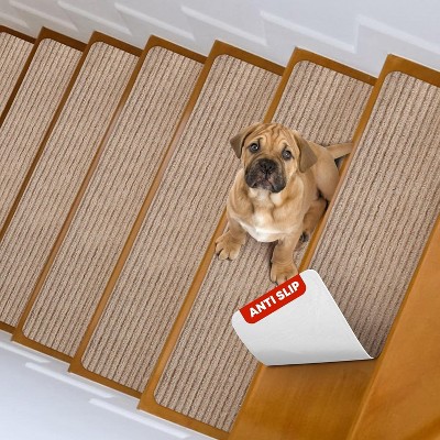 MBIGM Non-Slip Carpet Stair Treads Non-Skid Safety Rug Slip Resistant Indoor Runner, 8" x 30"