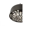 Savoy House Azores 4 - Light Semi-Flush Mount in  Black Cashmere - 2 of 3