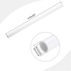 Unique Bargains High Impact Water Plumb Cable Sleeve PVC Rigid Round Pipes 20" Length - 2 of 4