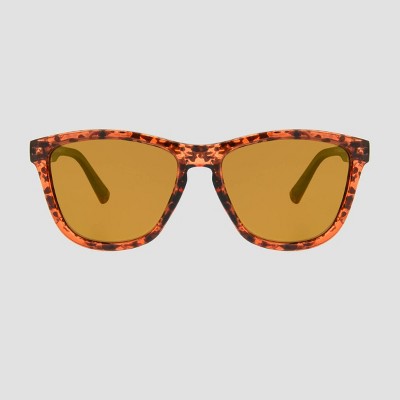 Women's Tortoise Print Surf Sunglasses with Mirrored Polarized Lenses - All in Motion™ Brown