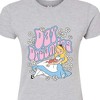 Women's - Disney - Alice In Wonderland Fitted Graphic T-Shirt - 2 of 3