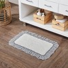 Sawyer Mill Black Bathmat 20x30 VHC Brands - 3 of 3