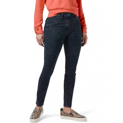 Women's Ultra Soft High Waist Curvy Denim Leggings - HUE