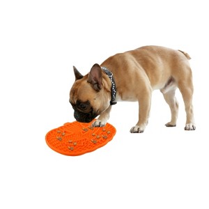 Happy Halloween Dog Toy Lick Or Trick Mat For Dog - 1 of 3