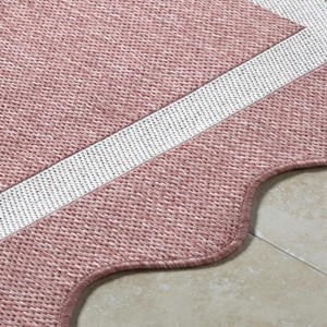 Hauteloom Varro Dark Pink Area Rug - 1 of 4