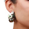 SOHI Women's California Gold Party Stud Earrings - 4 of 4