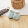 MyKids-USA Newborn Baby Solid Color Plush Warm Shoes Outfits In Autumn & Winter - 2 of 4