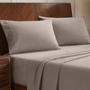 Flannel Cotton Solid Pillowcases, Set of 2 by Blue Nile Mills - 2 of 3