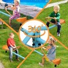 INFURNIC Baby Activity Gyms Quad Seat Spinning Seesaw for Kids to Build Balance and Enjoy Outdoor Fun, Multicolor, 72"*72"*21.3" - 2 of 4