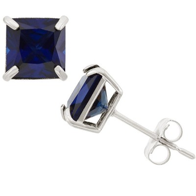 sapphire-white gold