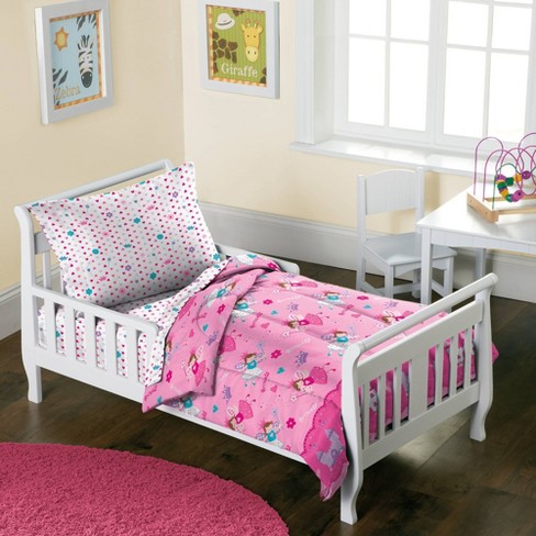 Little girl bed in a store bag sets