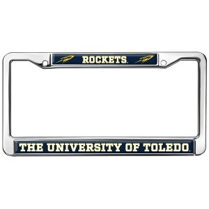University of Toledo Rockets Design Full Size Standard License Plate Metal Frame - 1 of 4