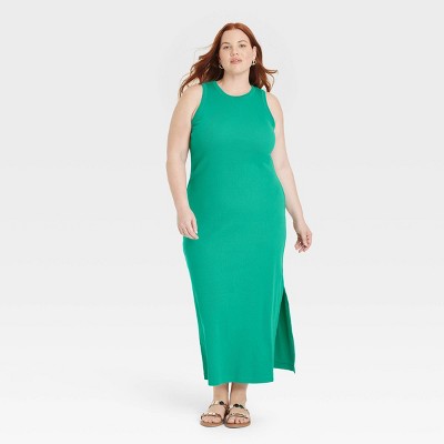 Women's Rib-Knit Maxi Bodycon Dress - Universal Thread™