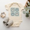 The Juniper Shop Four Checkerboard Smiley Faces Baby Bodysuit - 2 of 2