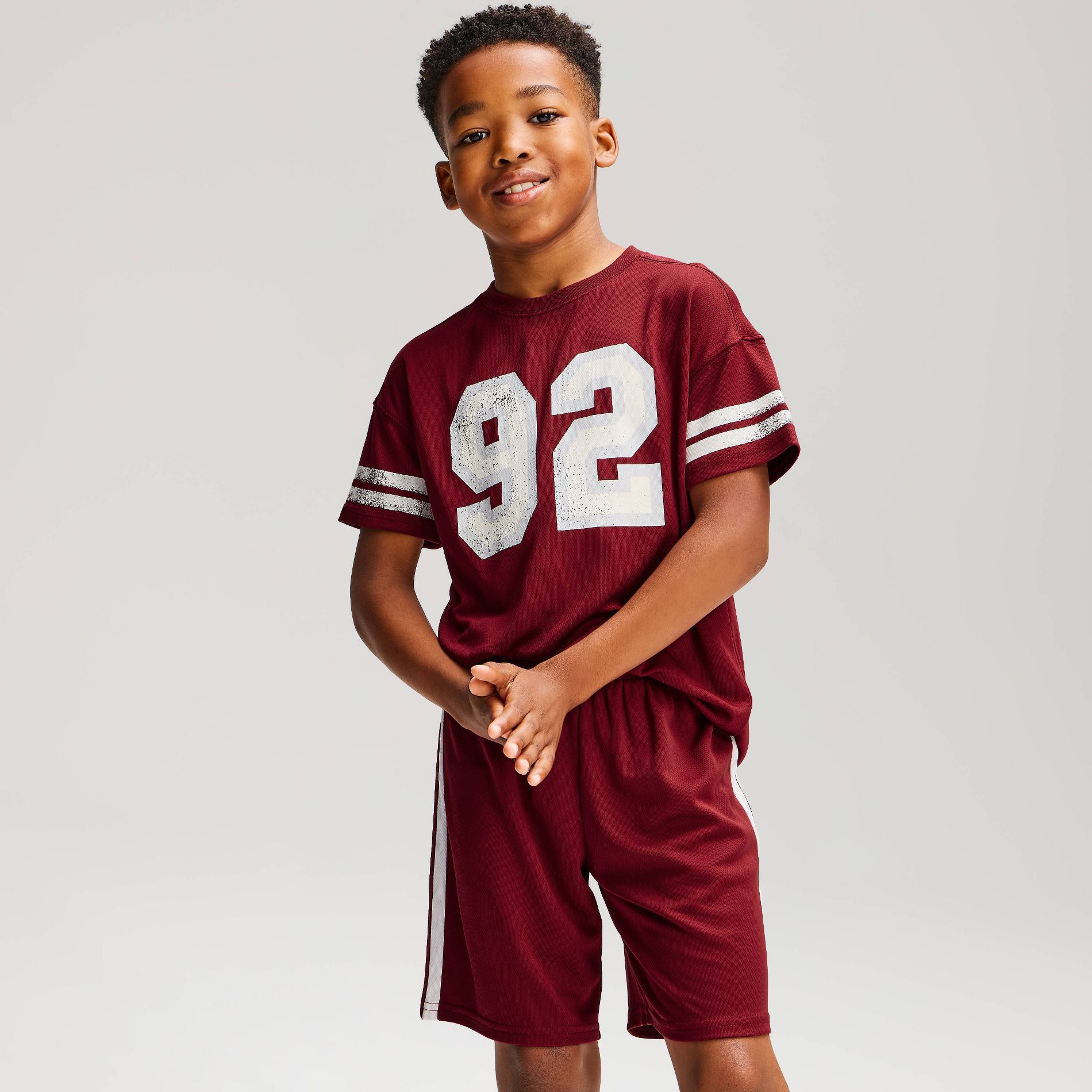 Boys' 2pc Mesh T-Shirt and Shorts Pajama Set - Cat & Jack™