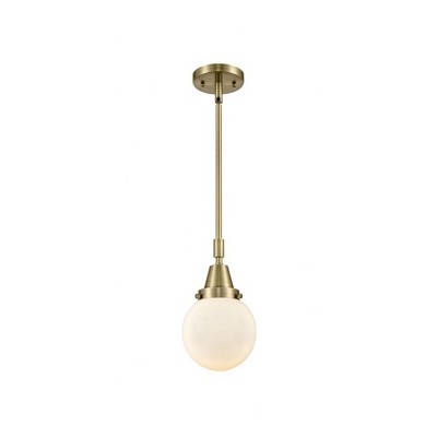 Beacon - 1 Light Stem Hung Mini Pendant In Industrial Style-10.63 Inches Tall and 6 Inches Wide