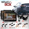 Pyle Dual 10.5'' Car Headrest CD/DVD System - Vehicle Entertainment System with Wireless Headphones, Mounting Brackets & Remote Control - 2 of 4