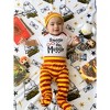 Harry Potter Baby Bodysuit Pants and Hat 3 Piece Outfit Set Newborn to Infant - 2 of 4