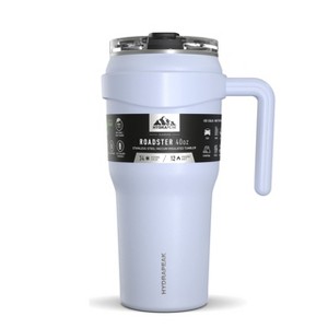 Hydrapeak Roadster 40oz Stainless Steel Tumbler Double Wall Vacuum Insulated Water Bottle With Handle & 2 in 1 Straw Lid - 1 of 4