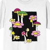 Natural World Mushrooms And Flowers Men's White T-Shirt - 2 of 3