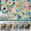 Maxax Washable Rug,Small Area Rug,Non Slip Front Door Mat,Low Pile Kitchen Mats for Floor, Entrance, Bedroom, Kitchen, Laundry, Bathroom, Beige - 2 of 3
