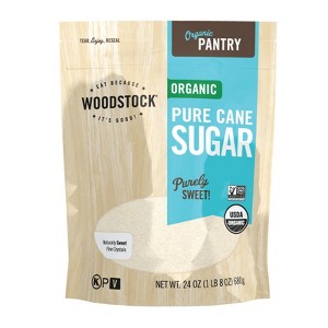Woodstock - Organic Pure Cane Sugar - Case of 12 - 24 oz - 1 of 1