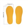 Unique Bargains Home Classroom Floors Stairs Decal PVC Footprint Sticker 8 Pairs - 2 of 4