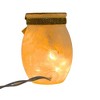 Stony Creek 4.0 Inch Holiday Bells Pre-Lit Small Jar Christmas Lighted Glass Accent , Christmas Decor Bells Ribbon Lit Jar (1PC) - 3 of 4