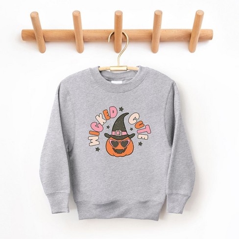 The Juniper Shop Wicked Cute Pumpkin Youth Graphic Sweatshirt Target