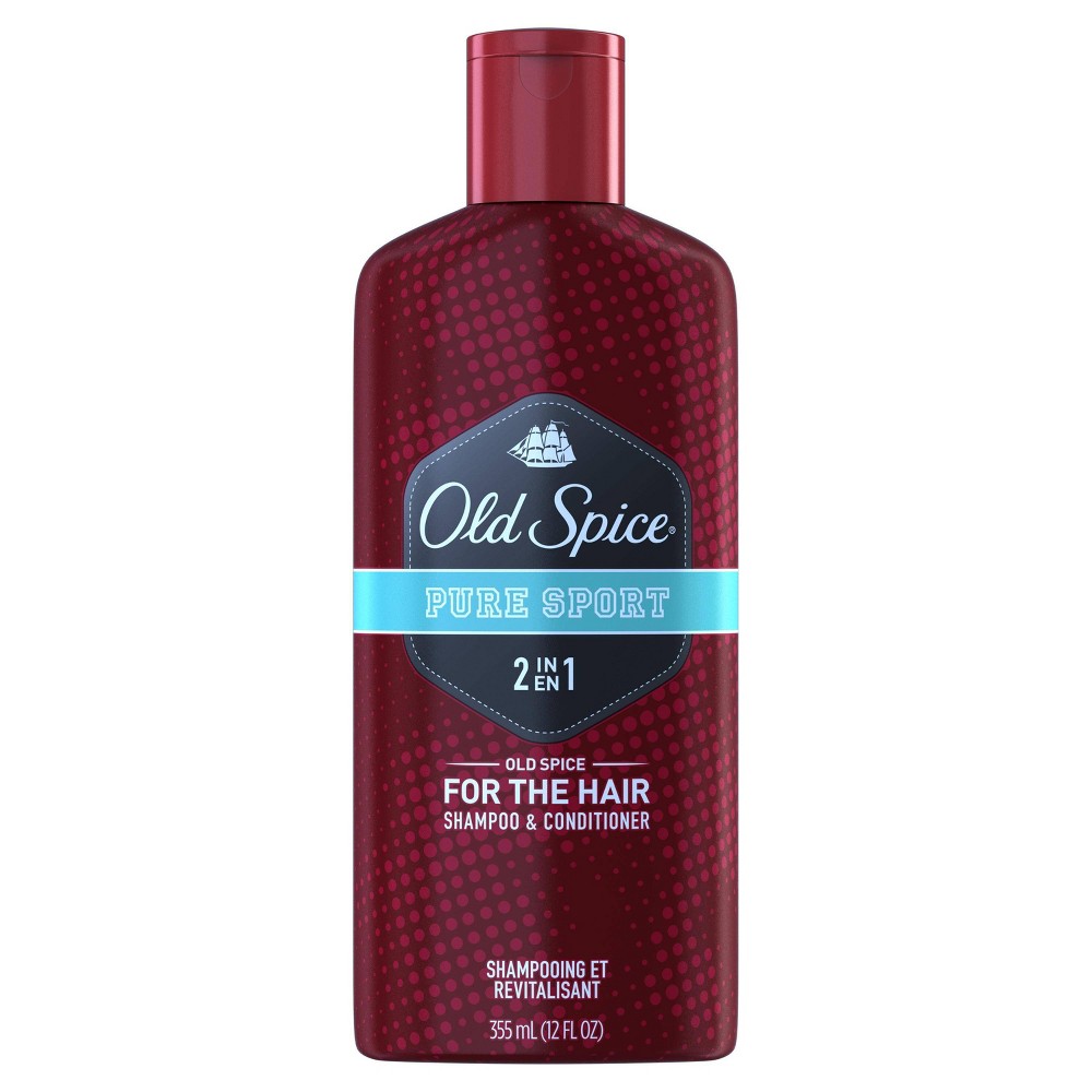 UPC 012044040454 product image for Old Spice Pure Sport 2 in 1 Shampoo and Conditioner - 12 oz | upcitemdb.com