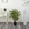 HomeStock  4 ft. Artificial Bamboo Tree in Planter for Indoor/Outdoor - 4 of 4