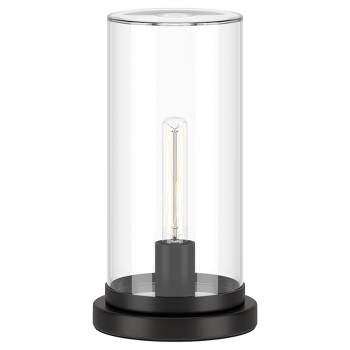 Hampton & Thyme 13" Tall Uplight Mini Lamp with Glass Shade