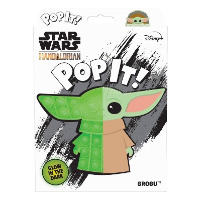 Photo 1 of BUNDLE OF ( 4 ITEMS) Buffalo Games Pop It! Star Wars: Grogu & Chuckle & Roar Pop It! Blue-Green Tie Dye Bubble Popping and Sensory Game
