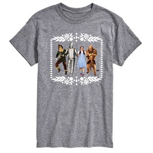 Men's - Wizard of Oz - Oz Group White Border Short Sleeve Graphic