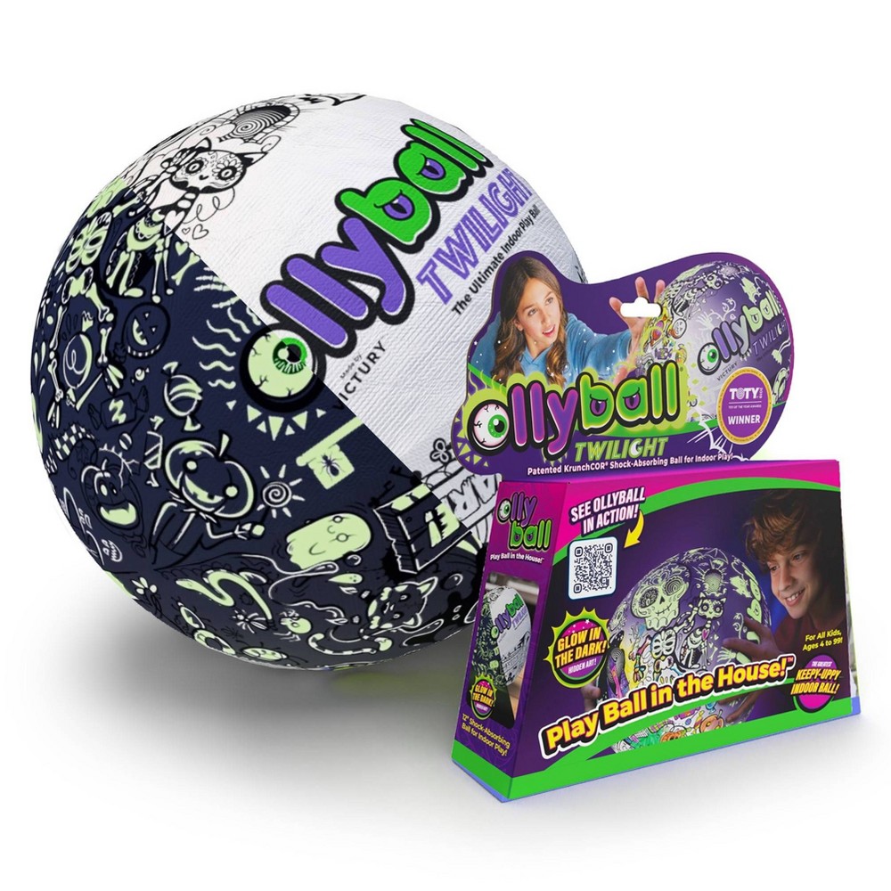 Ollyball Twilight 12'' Play Ball: Hand Sports for 4+ Years