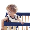 LISM 3PCS Crib Rail Covers Teething Edge & Corner Guard Coverage Straps for Full Size Crib - 4 of 4