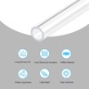 Unique Bargains Lamp Lantern Water Cooling System Acrylic Round Pipe Clear 18" - 3 of 4