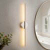Rennnsan Aelune 23"H Hardwired Linear Modern LED Dimmable Wall Sconce - 2 of 4