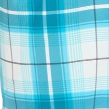 teal plaid