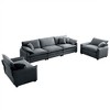 3-Piece Sofa Set with Cushions & Pillows - 4 of 4