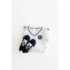Varsity Sweater Romper | Charlie Lou Baby - 4 of 4