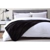 The Nesting Company Walnut Flannel Extra Soft Pompom Throw Blanket 50" x 70" - 3 of 4