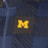 NCAA Michigan Wolverines Boys' Buffalo Checkered Fleece T-Shirt - 3 of 3