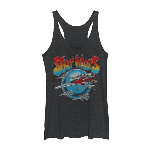 Women's Star Wars: The Rise of Skywalker Groovy Flight Racerback Tank Top - 1 of 3
