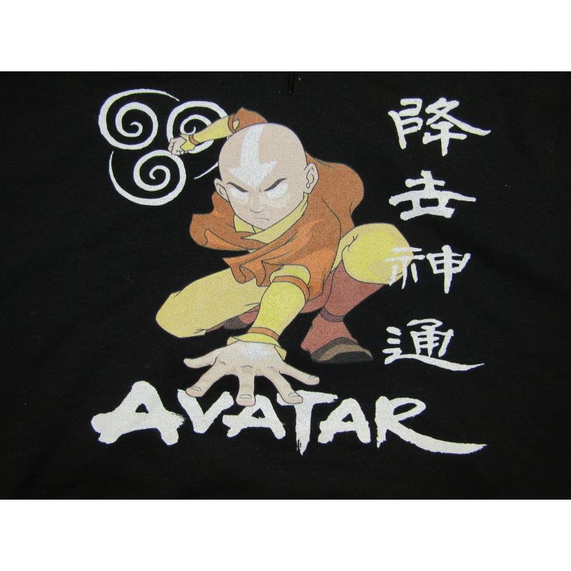 Avatar the Last Airbender Ang Anime Character Black Hoodie, 2 of 3