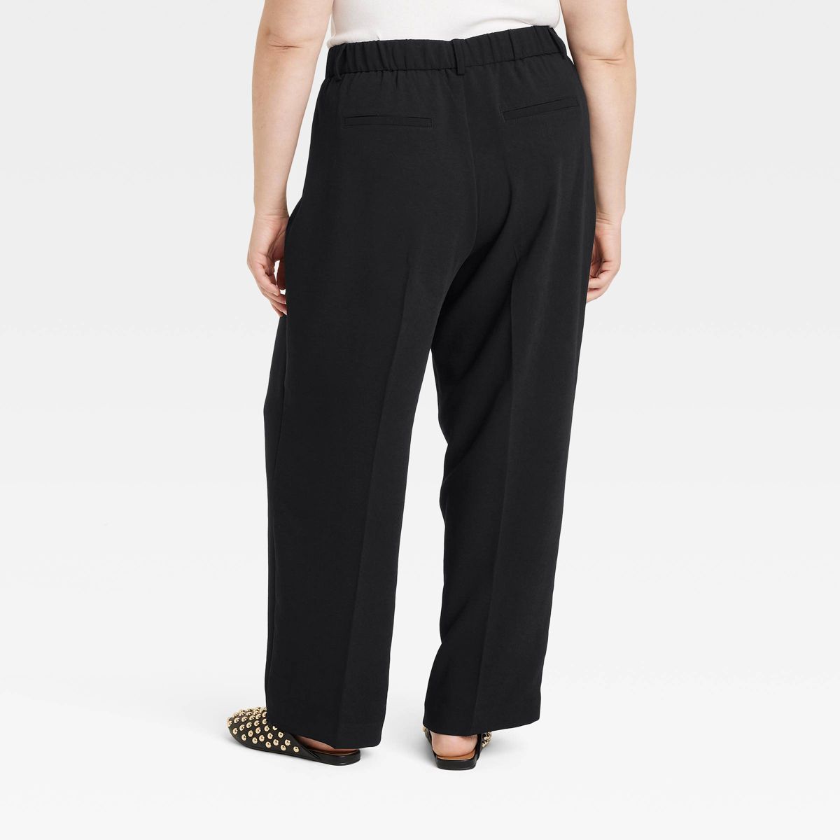 Women's Signature Crepe Essential Trousers - A New Day™ - thumbnail 5