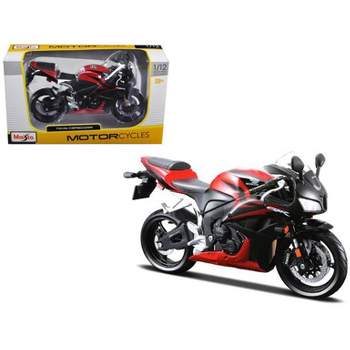 Honda CBR 600RR Red and Black 1/12 Diecast Motorcycle Model by Maisto