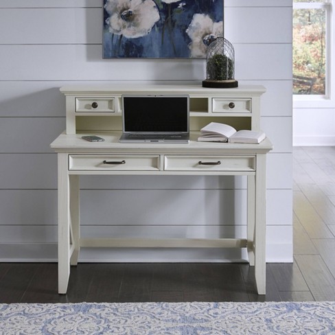 Seaside Lodge Student Desk And Hutch White Home Styles Target